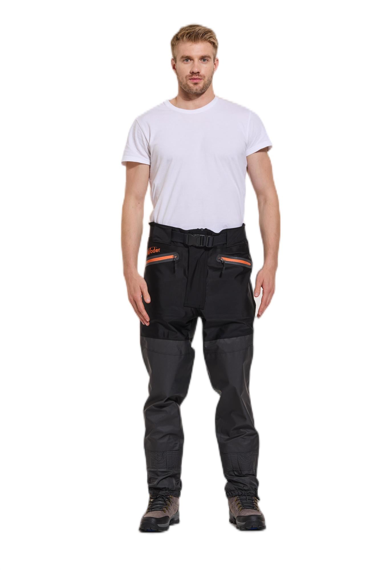 b1 zipped front wading pants