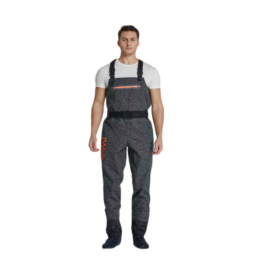 C7  Camo Breathable Waders-A night fishman’s(hunting)Protective suits